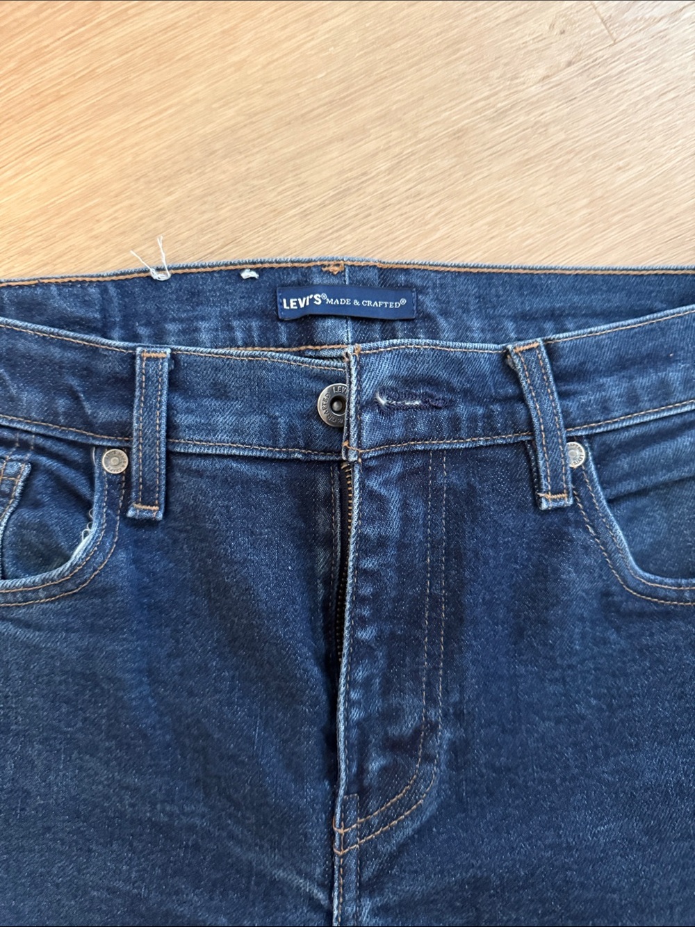 Levi's Men's Indigo Blue Straight Jeans
